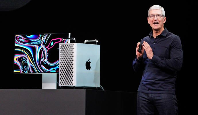 Apple MAc Pro y Tim Cook