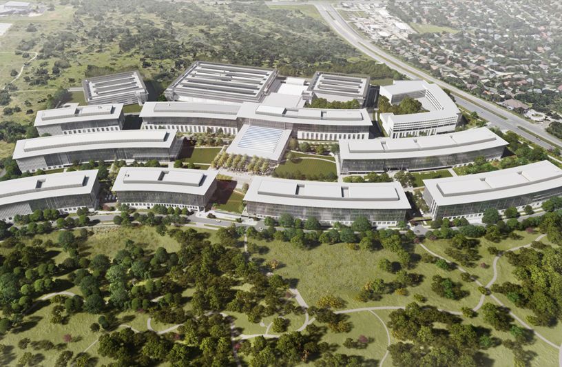 Apple ha comenzado a construir su nuevo campus de 133 acres en Austin, que inicialmente albergará a 5,000 empleados 