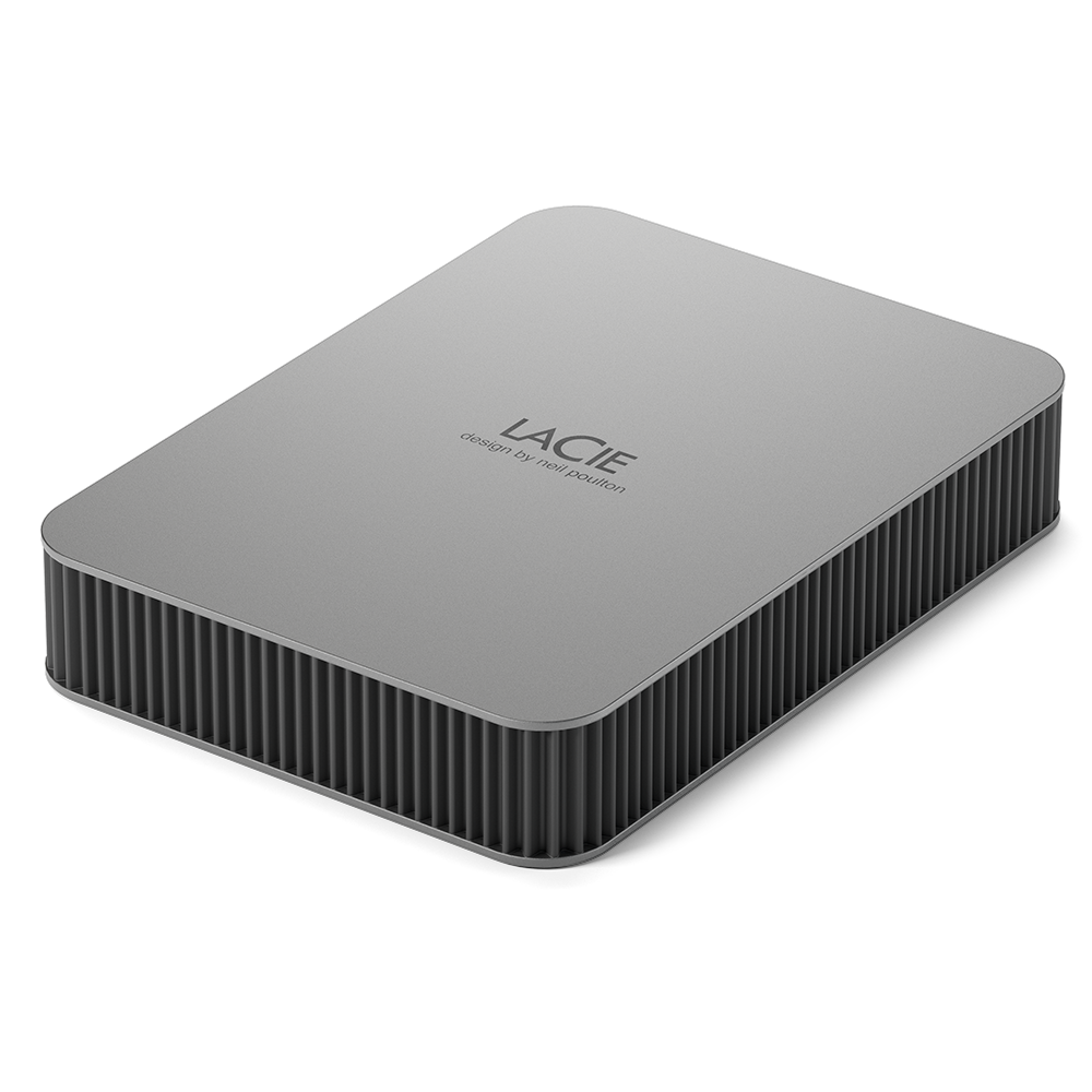 LaCie Mobile Drive STHG2000400 Disco duro 2 TB externo (portátil) USB 3.1 Gen 2 (USB-C conector) luna de plata