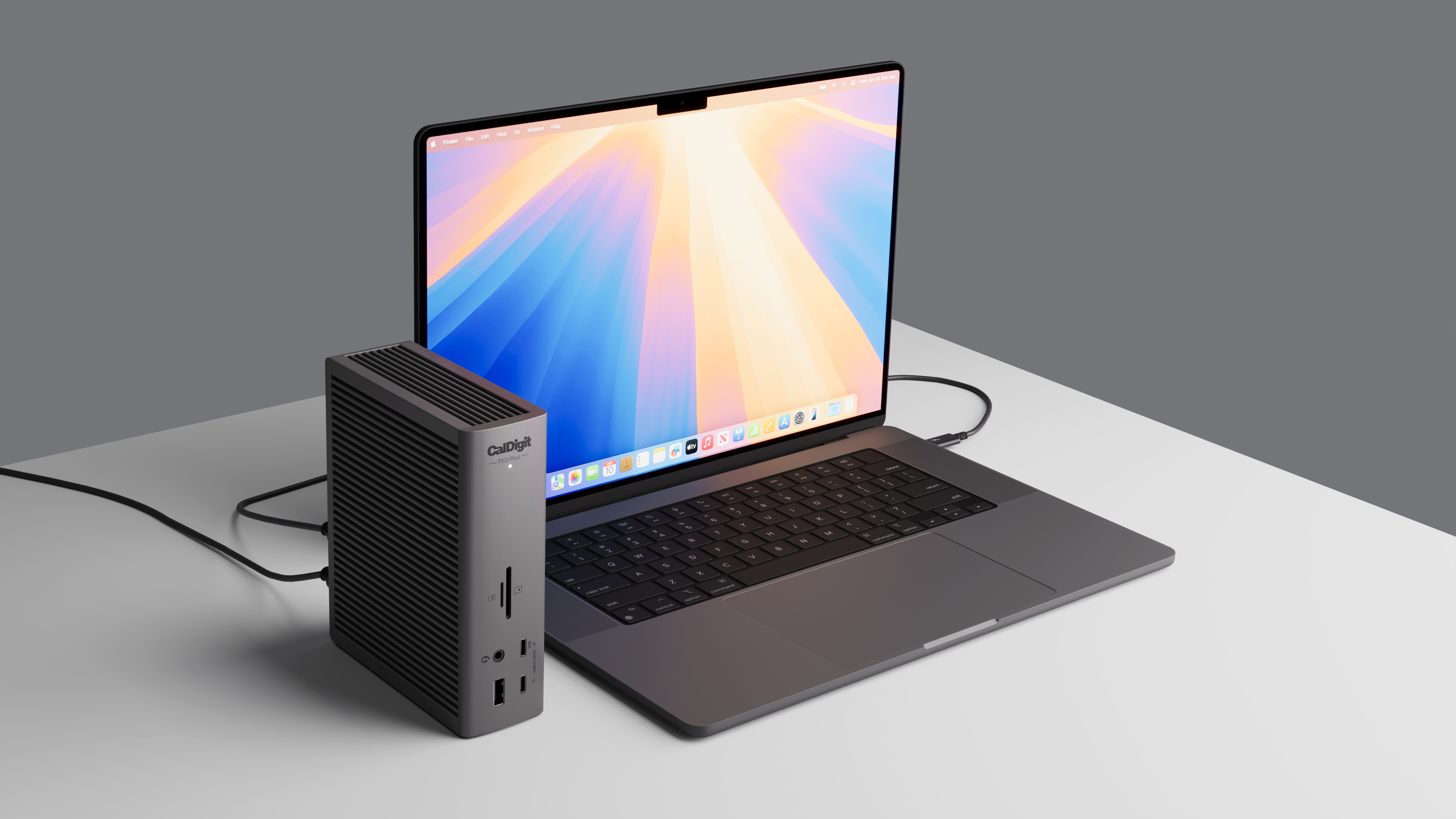 CalDigit TS5 Plus+ - Thunderbolt Station 5 Plus con cable Thunderbolt 5 de 1 m