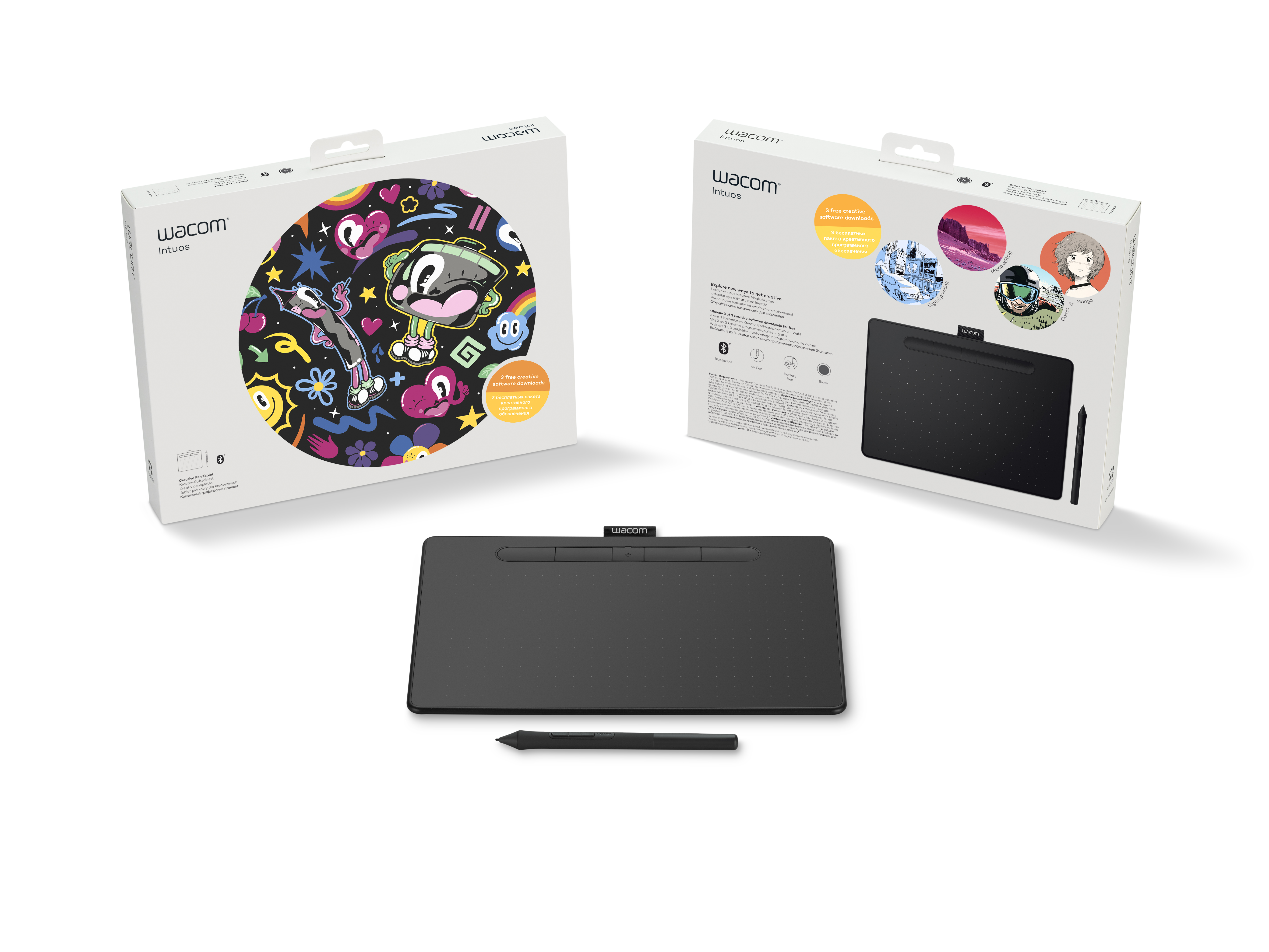 Wacom Intuos M Bluetooth Black