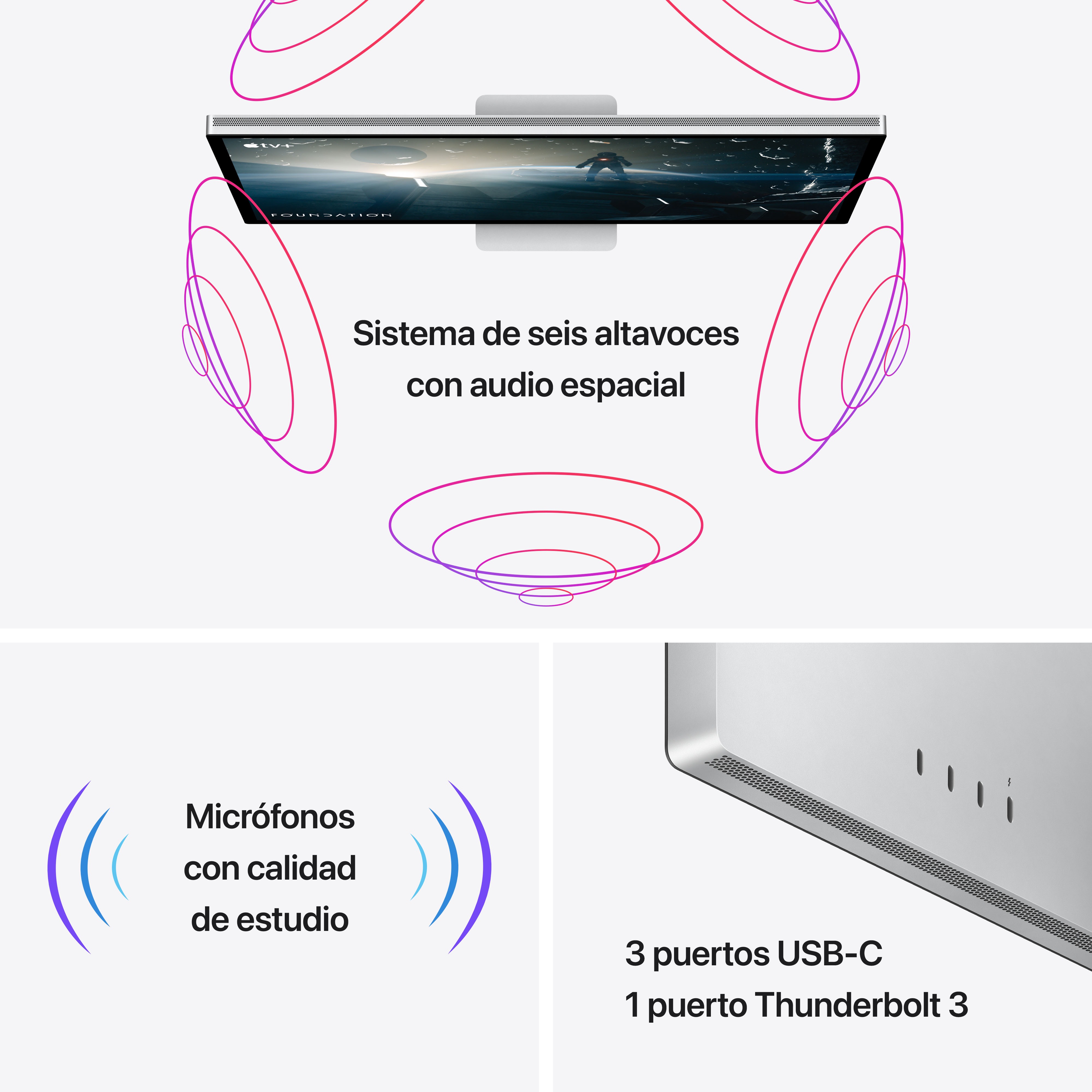 Apple Studio Display - Standard Glass - Tilt-Adjustable Stand