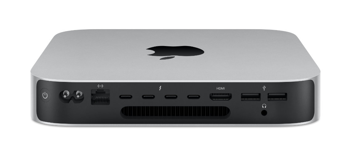 Mac mini: Apple M2 Pro chip with 12‑core CPU and 19‑core GPU