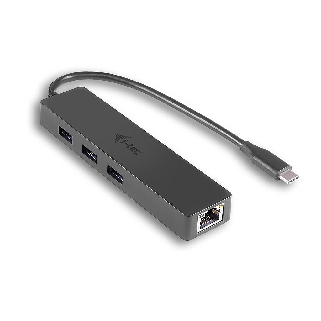 I-TEC USB-C SLIM HUB + GLAN    