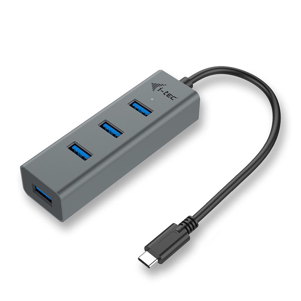 I-TEC USB-C METAL 4-PORT HUB   