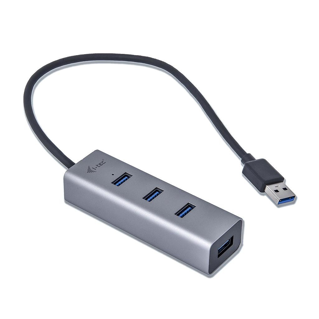 I-TEC USB 3.0 METAL 4-PORT HUB 