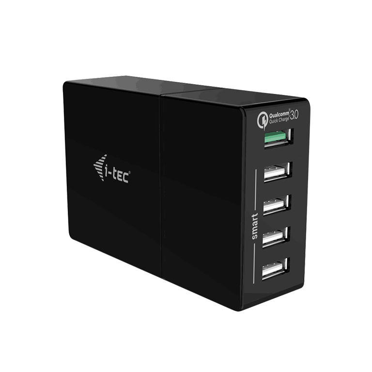 I-TEC QC USB 4+1 PORT CHARGER  