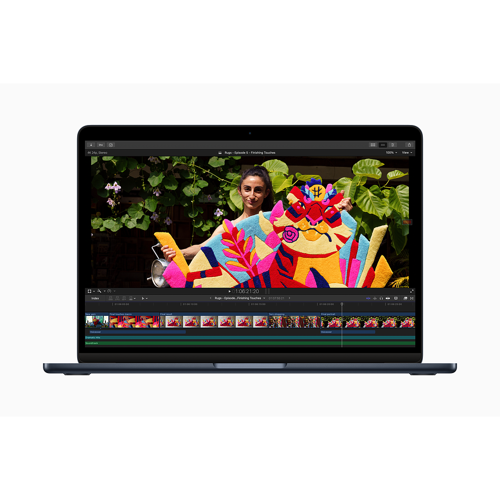 15-inch MacBook Air: Apple M2 chip with 8-core CPU and 10-core GPU, 512GB - Space Grey (Equipo nuevo)
